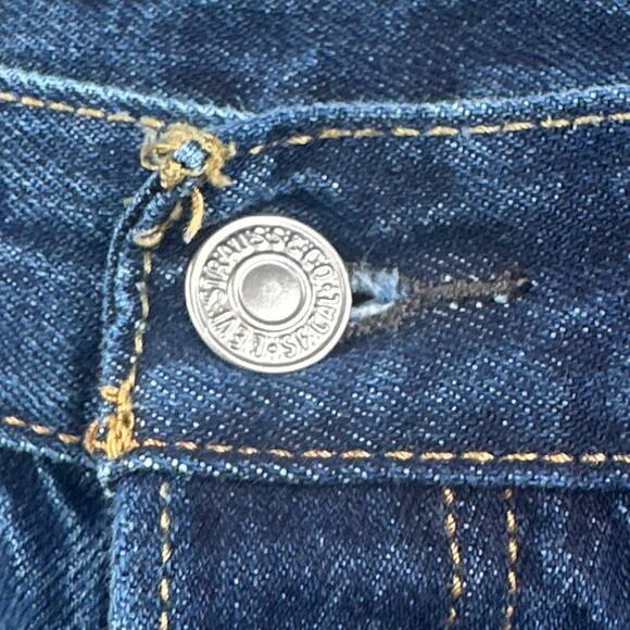 Levi's 501 Button Fly Jeans Mens 36x30 Classic Denim Streetwear Button Fly Retro - Picture 5 of 14